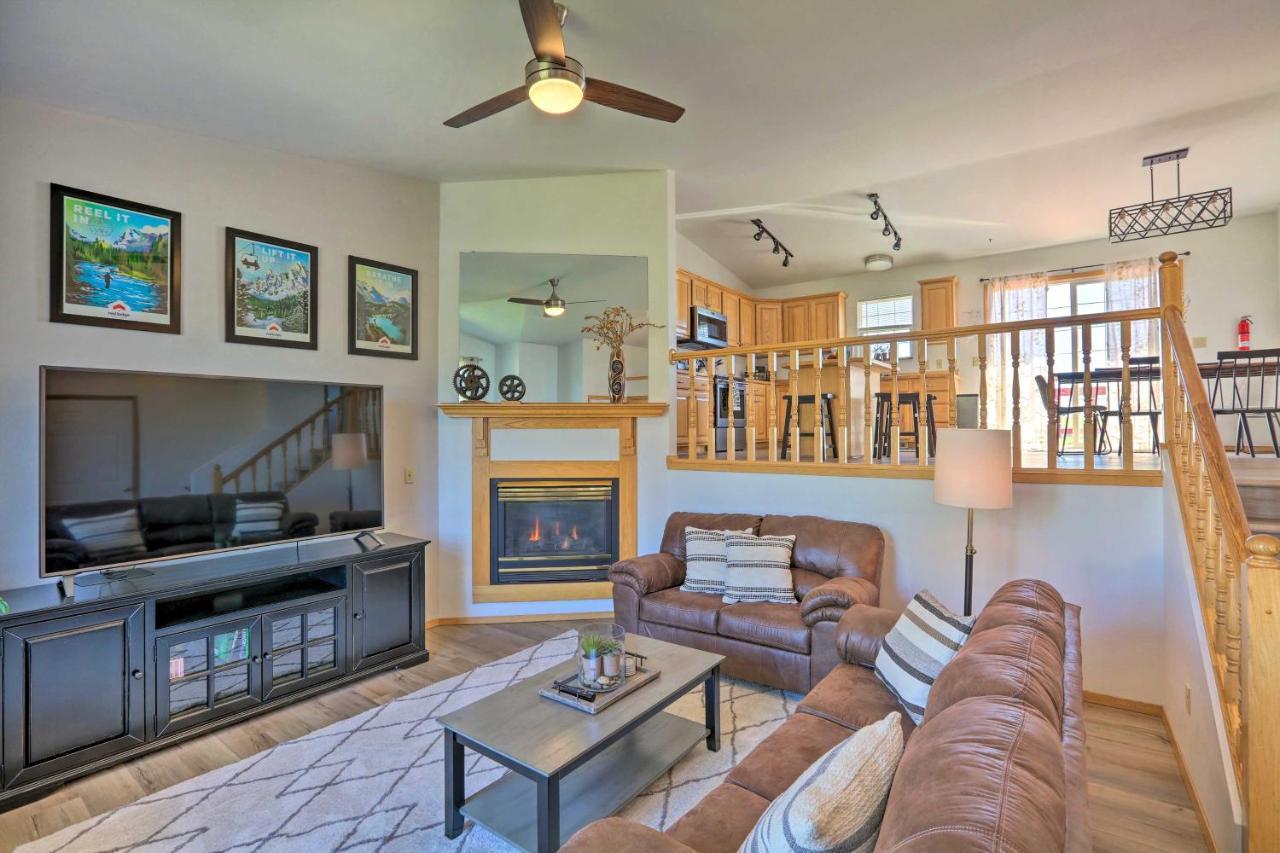 Red Lodge Townhome With Hot Tub And Mountain Views! Exterior photo